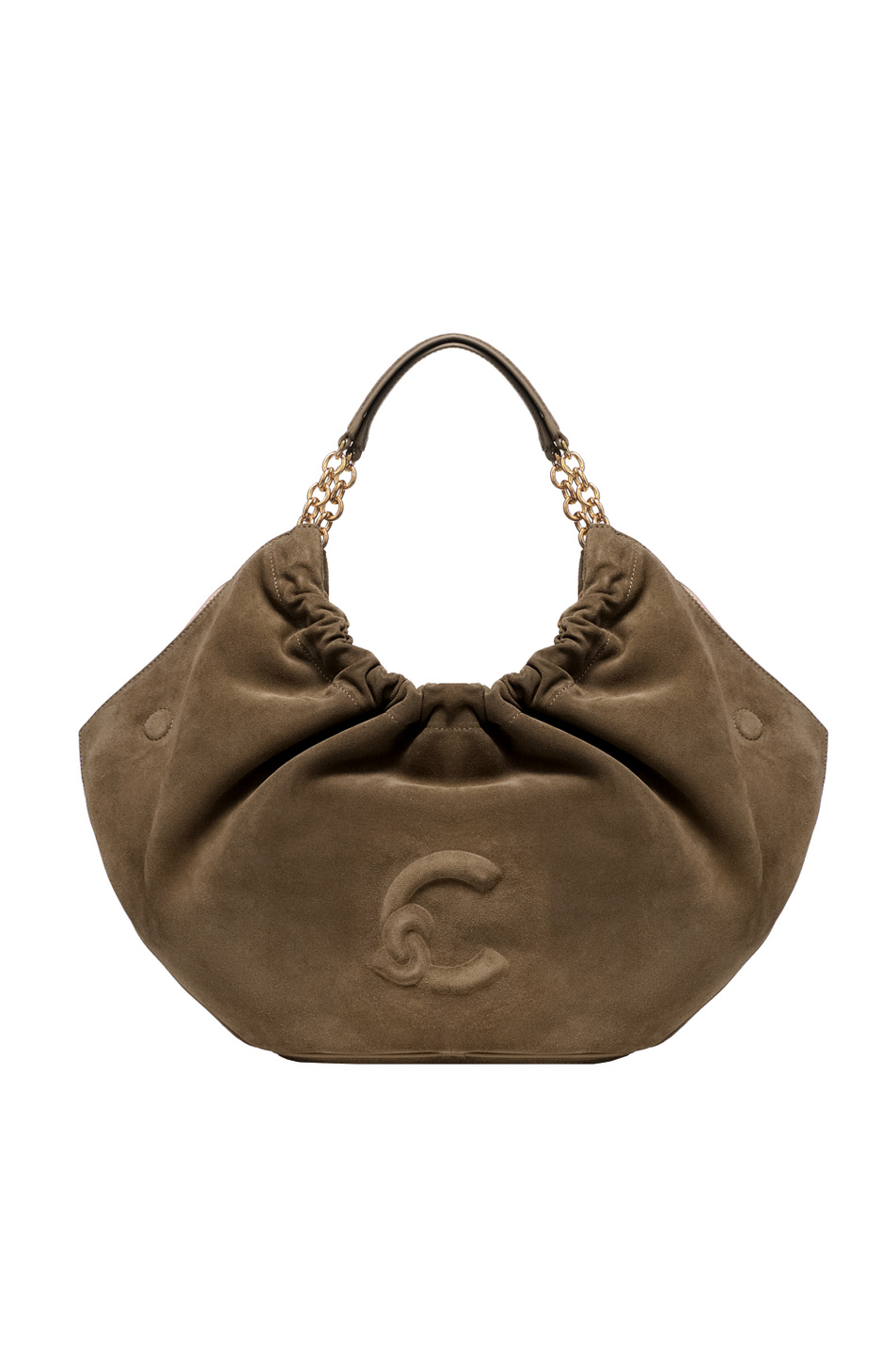Сумка SMASH из натуральной замши|Основной цвет:Коричневый Женский Coccinelle Сумка SMASH из натуральной замши (цвет ), артикул E1V5G110101 | Фото 1