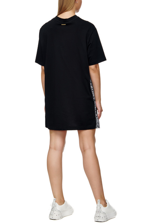 Stella McСartney Платье с металлическим лого на спинке (Черный цвет), артикул S7A611580 | Фото 5
