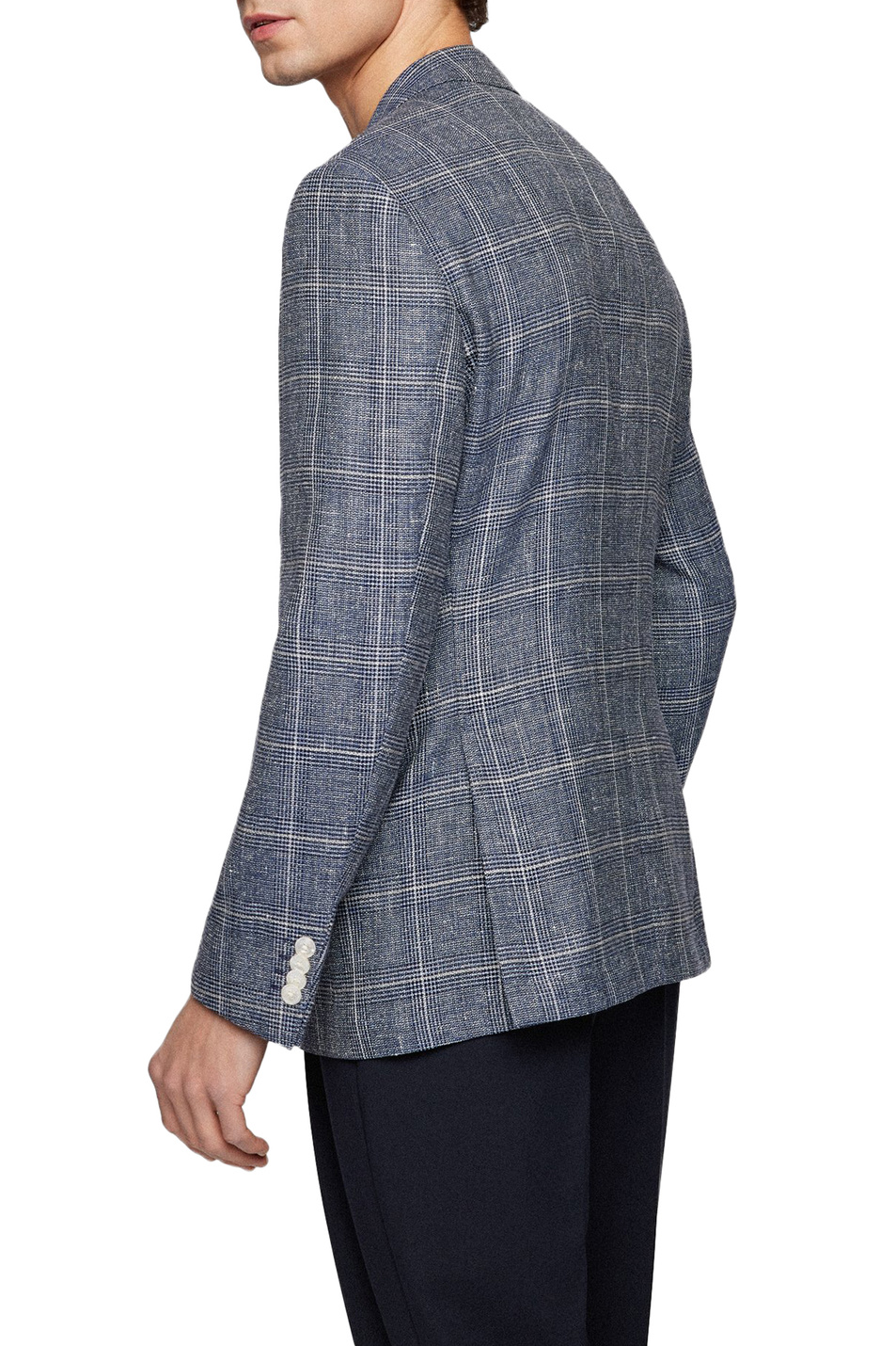 BOSS Приталенный пиджак с принтом (цвет ), артикул 50468936 | Фото 4