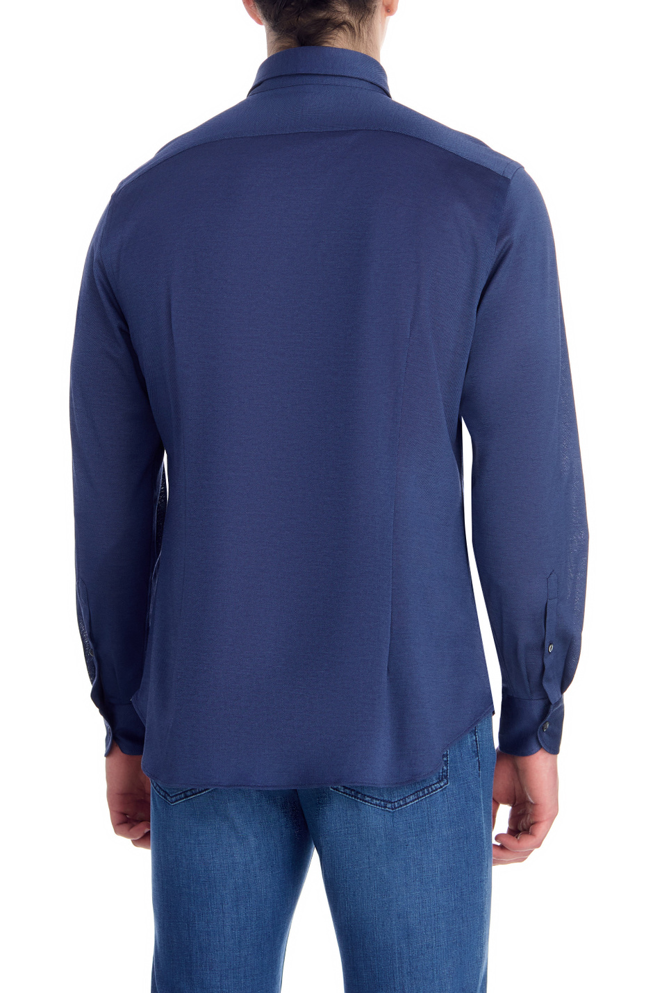 Мужской Corneliani Рубашка из натурального хлопка (цвет ), артикул 91P112-3111213 | Фото 4