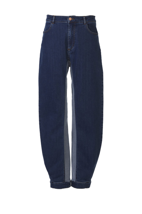 See by Chloe Двухцветные зауженные джинсы ( цвет), артикул CHS22SDP01160 | Фото 1