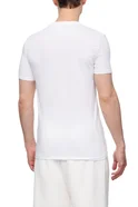 Мужской Zegna Однотонная футболка из эластичного хлопка (цвет ), артикул N3M201400 | Фото 4