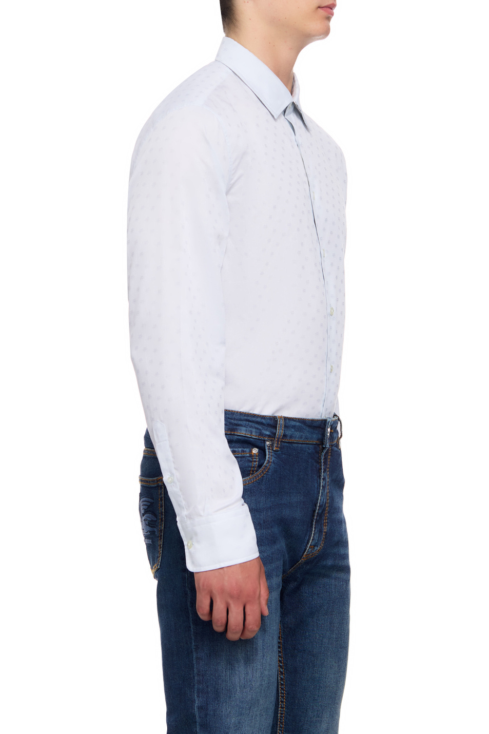 Мужской Etro Рубашка из натурального хлопка (цвет ), артикул 1290831090990 | Фото 3