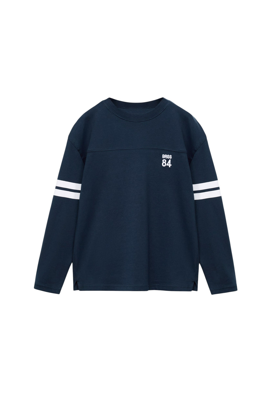 Лонгслив VARSI из хлопка|Основной цвет:Синий Мальчикам Mango Kids Лонгслив VARSI из хлопка (цвет ), артикул 17085155 | Фото 1