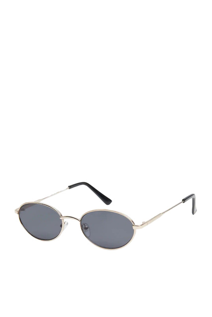 Солнцезащитные очки IBIZA в металлической оправе|Основной цвет:Золотой|Артикул:27040463 | Фото 1