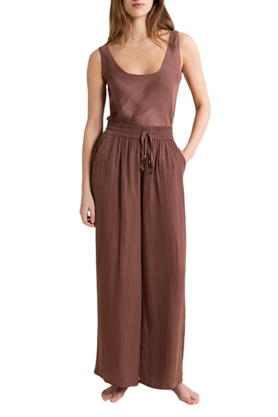 Женский Etam Брюки CHEETA широкого кроя (цвет ), артикул 6551443 | Фото 2