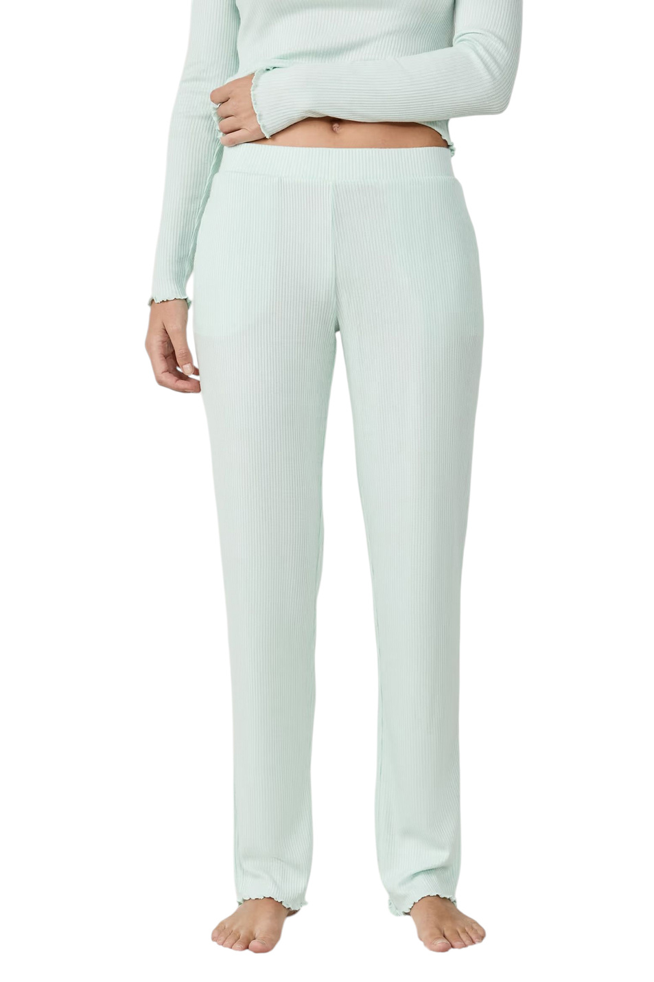 Женский Etam Брюки LIHAM однотонные (цвет ), артикул 6556081 | Фото 1