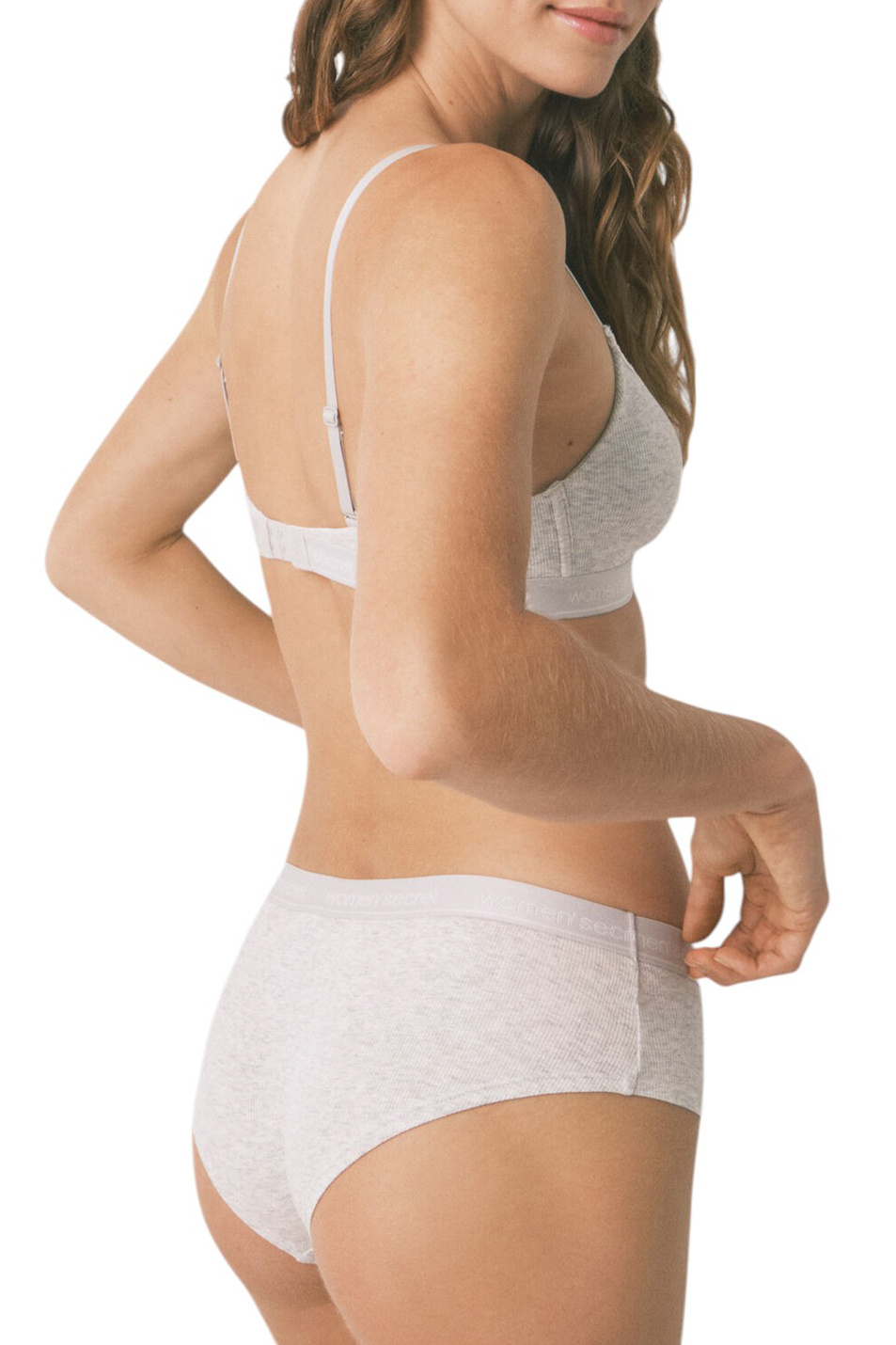 Трусы в рубчик|Основной цвет:Серый Женский Women'secret Трусы в рубчик (цвет ), артикул 4632032 | Фото 3