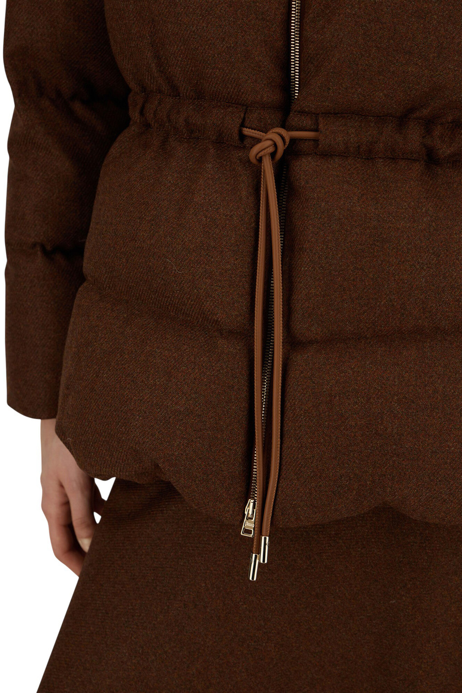 Куртка стеганая с пуховым наполнителем|Основной цвет:Коричневый Женский Herno Куртка стеганая с пуховым наполнителем (цвет ), артикул PI002082D-33466 | Фото 6