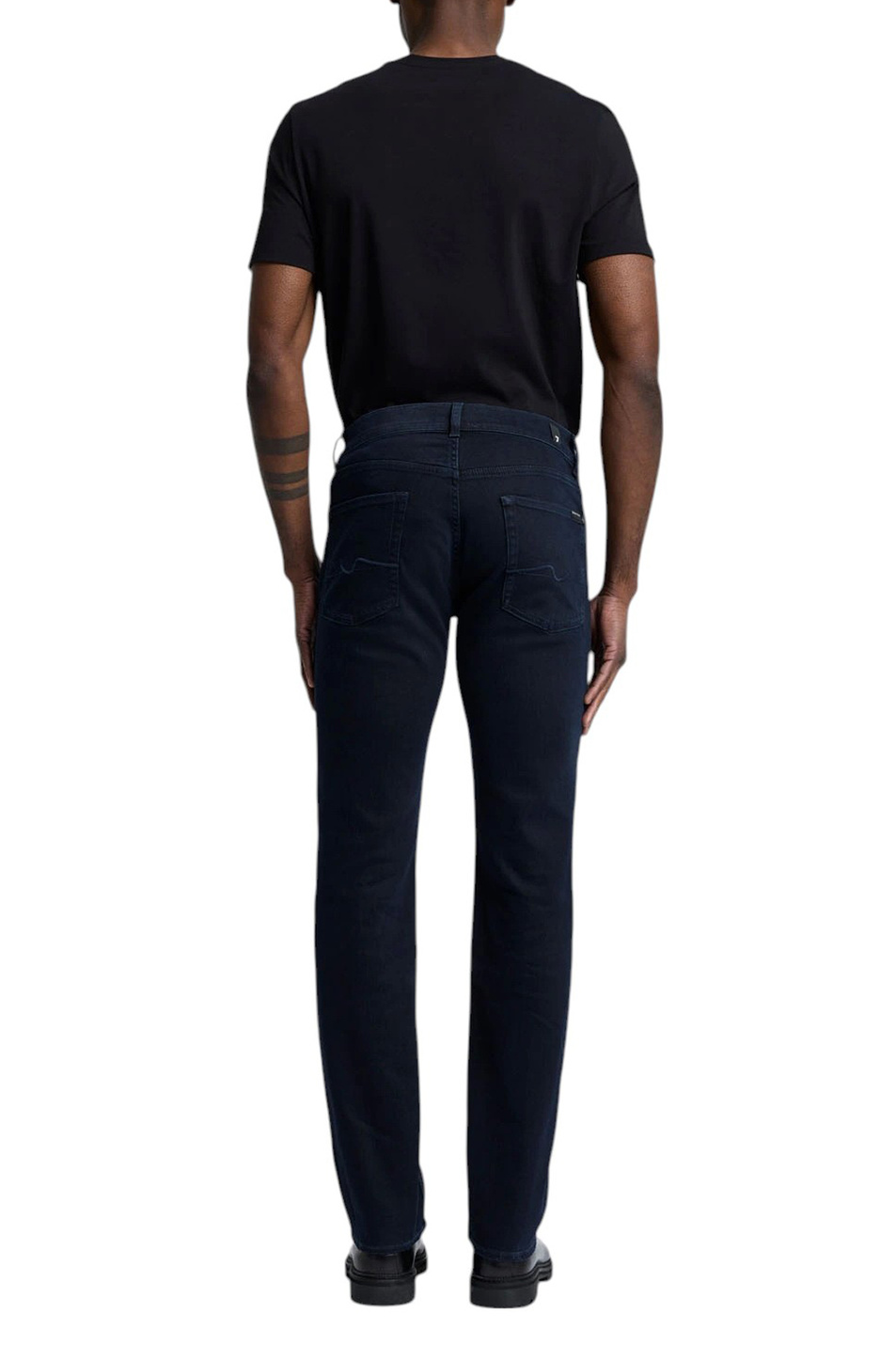 Мужской 7 for all Mankind Джинсы из смесового хлопка (цвет ), артикул 7T519B78 | Фото 4