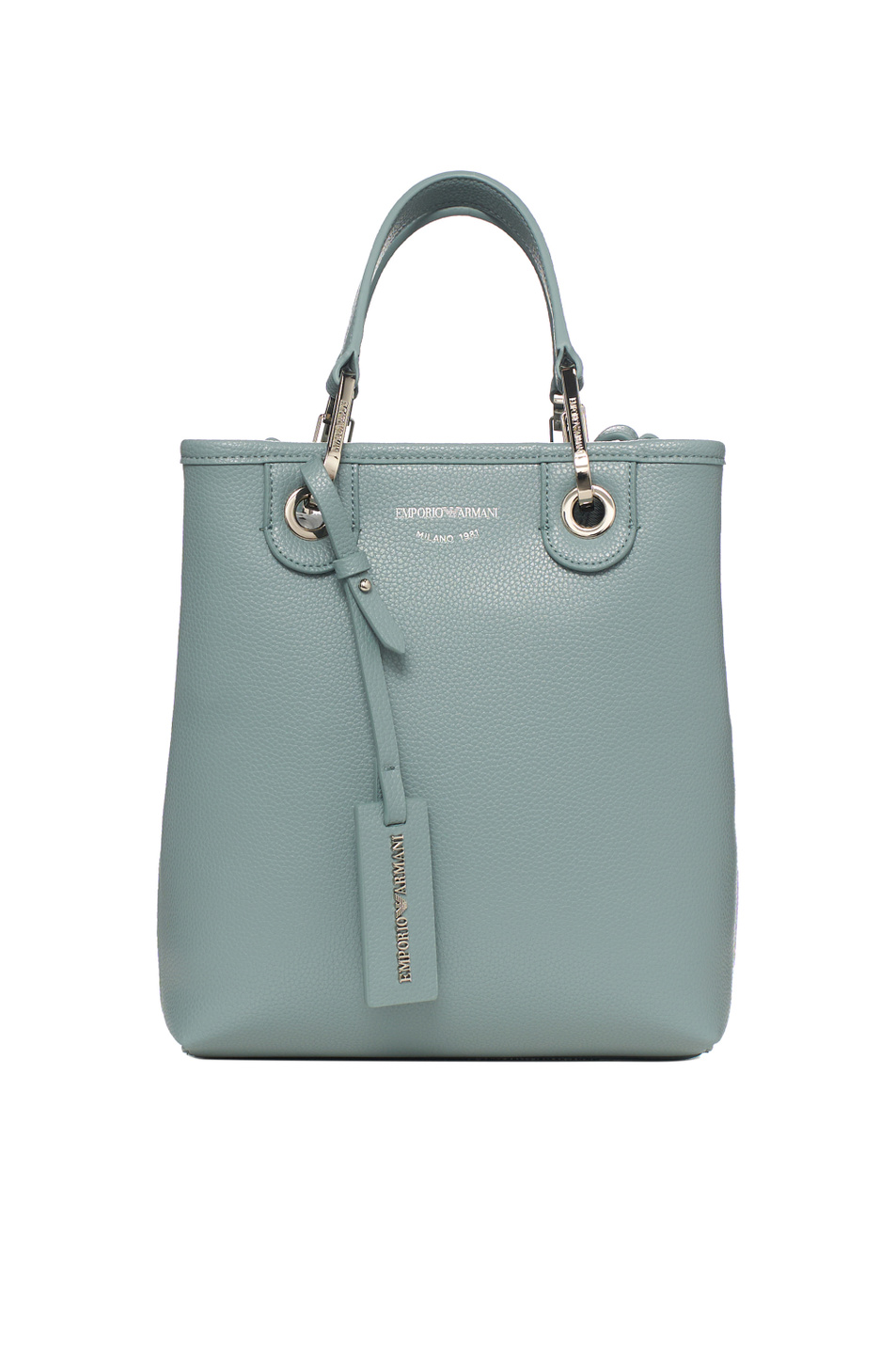 Сумка SIMIL CERVO со съемной косметичкой|Основной цвет:Голубой Женский Emporio Armani Сумка SIMIL CERVO со съемной косметичкой (цвет ), артикул EW000362-AF12036 | Фото 1