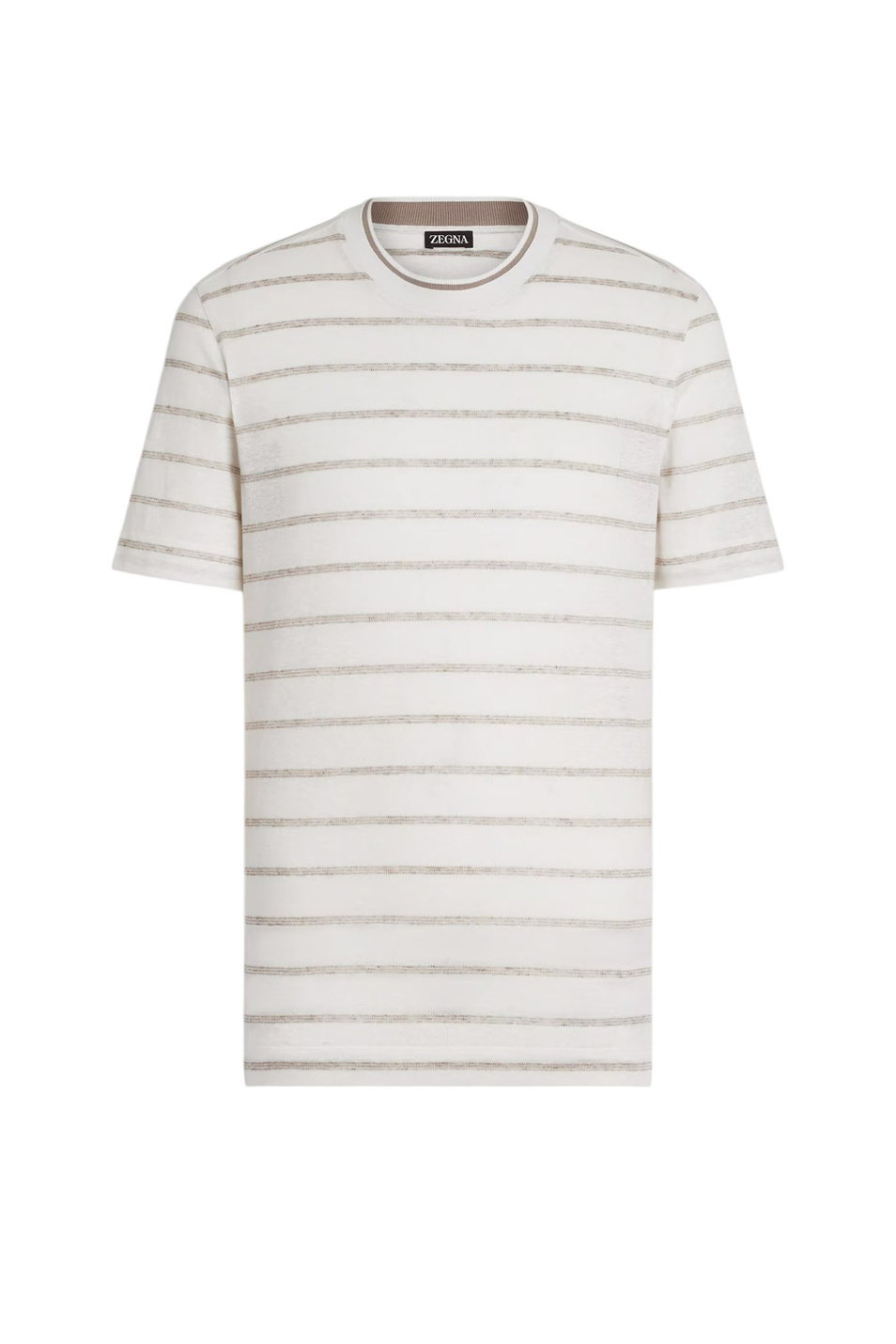 Мужской Zegna Футболка из льна (цвет ), артикул UF397A9-F722-N01 | Фото 1