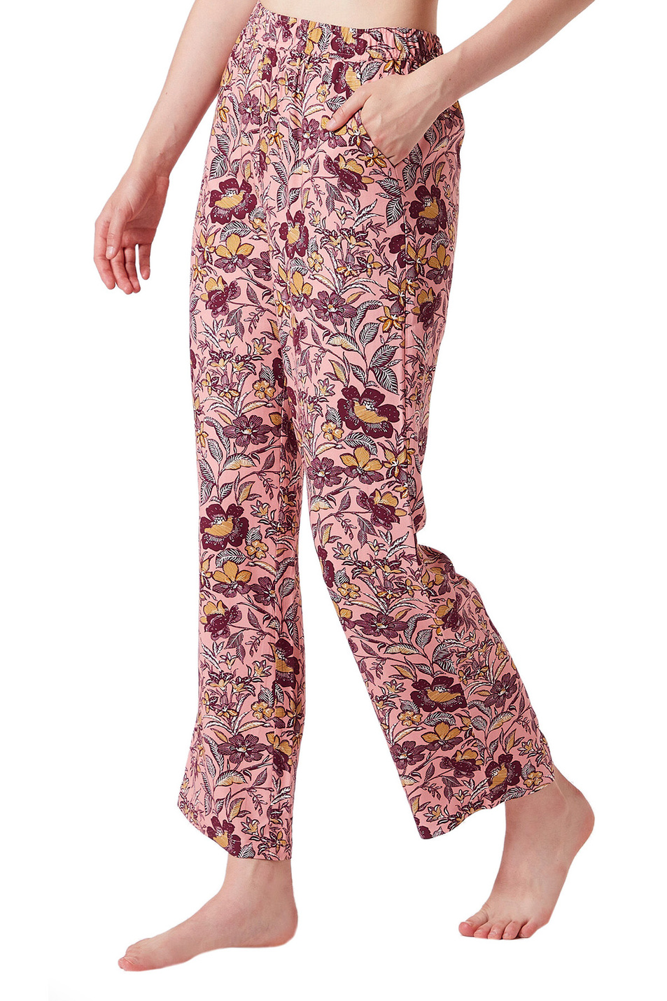 Женский Etam Пижамные брюки SINNA с принтом (цвет ), артикул 6537158 | Фото 1