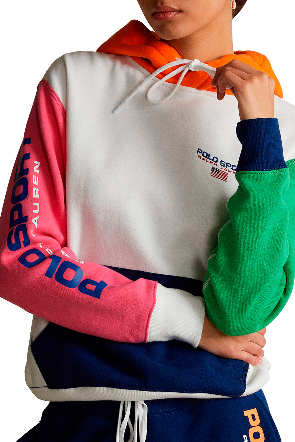 Polo Ralph Lauren Толстовка с цветными блоками и логотипом (цвет ), артикул 211838093001 | Фото 3