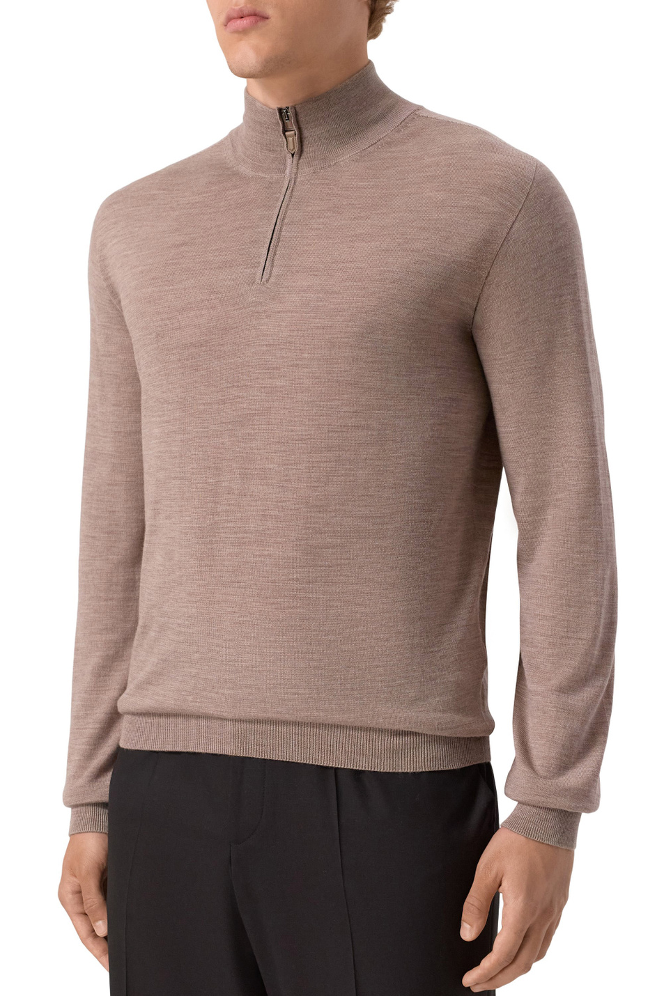 Мужской Canali Джемпер однотонный (цвет ), артикул C1156MK02353 | Фото 4