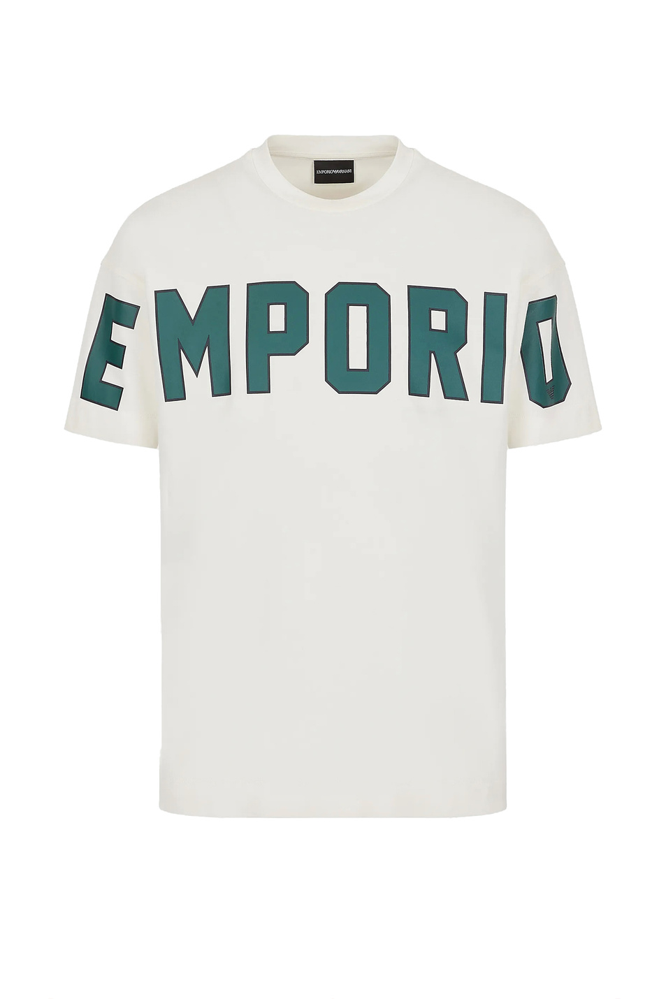 Мужской Emporio Armani Футболка из плотного джерси с объемным принтом (цвет ), артикул 3L1TFQ-1JWZZ | Фото 1