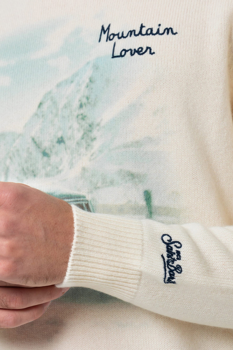 Мужской MC2 Saint Barth Джемпер HERON из смесовой шерсти (цвет ), артикул HER0022-00109I | Фото 5