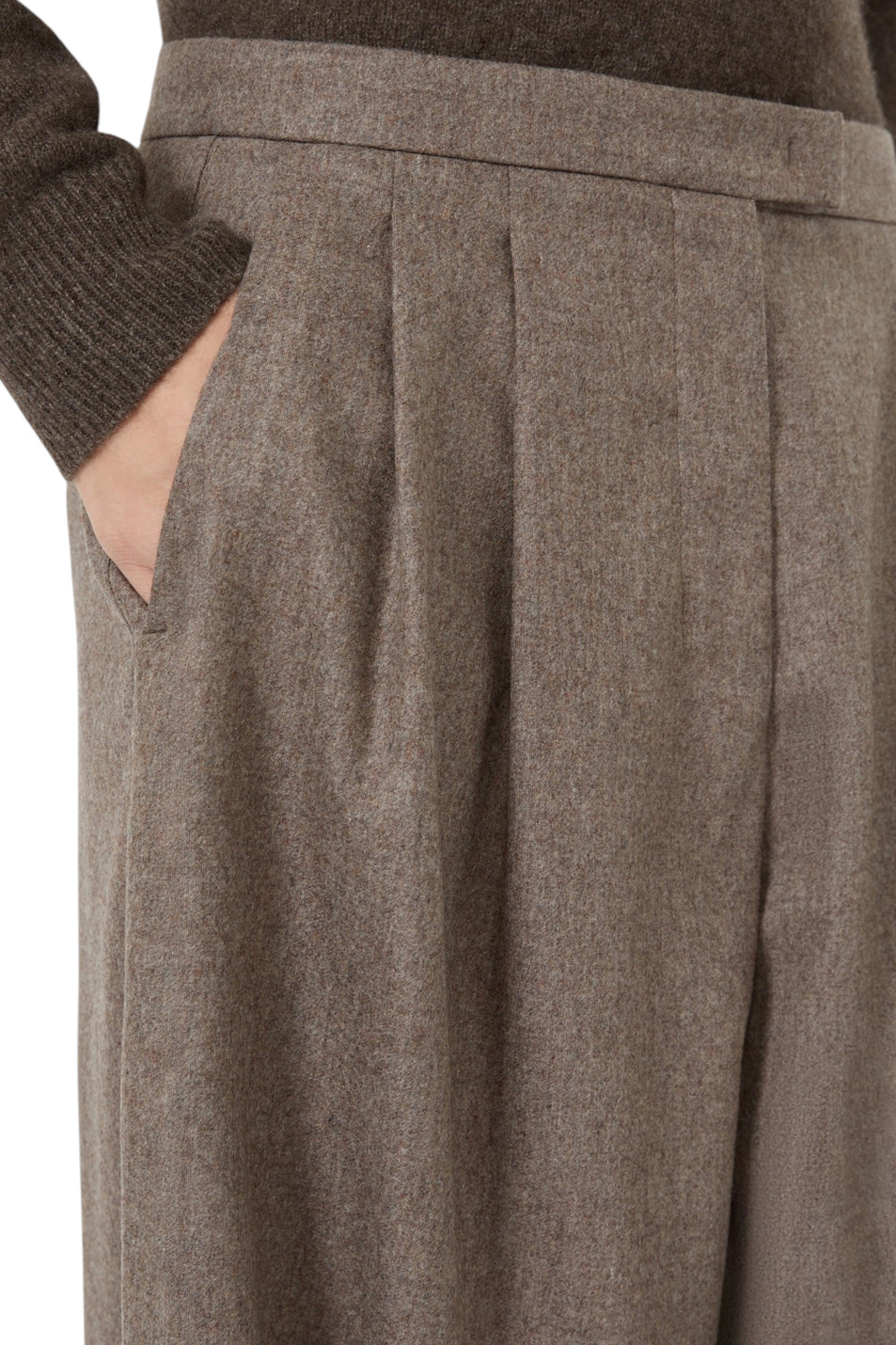 Женский Max Mara Брюки PANFILO из шерсти (цвет ), артикул 2629136093 | Фото 5