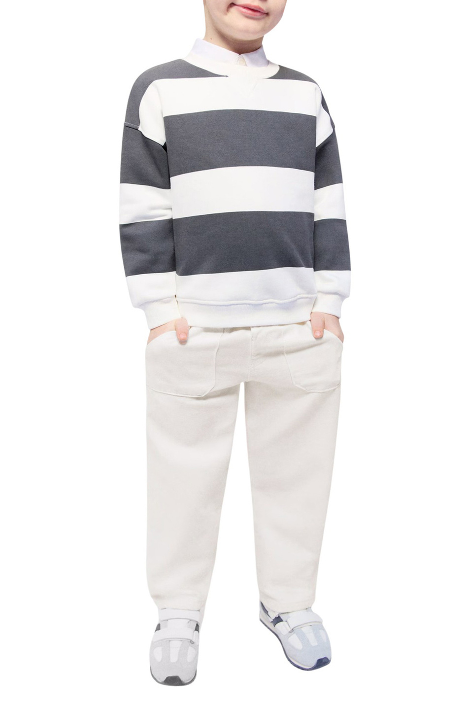 Мальчикам Mango Kids Джинсы UTILITYB прямого кроя (цвет ), артикул 27081261 | Фото 3