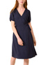 Orsay Однотонное платье с запахом ( цвет), артикул 470266 | Фото 2