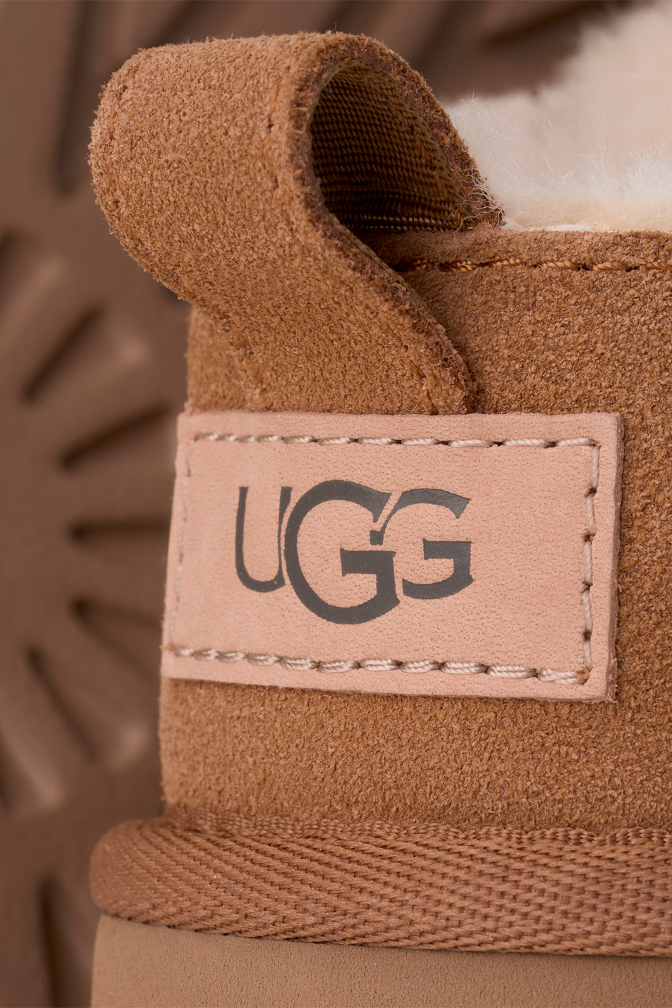 Женский UGG Угги CLASSIC MICRO из натуральной замши (цвет ), артикул 1173891 | Фото 7