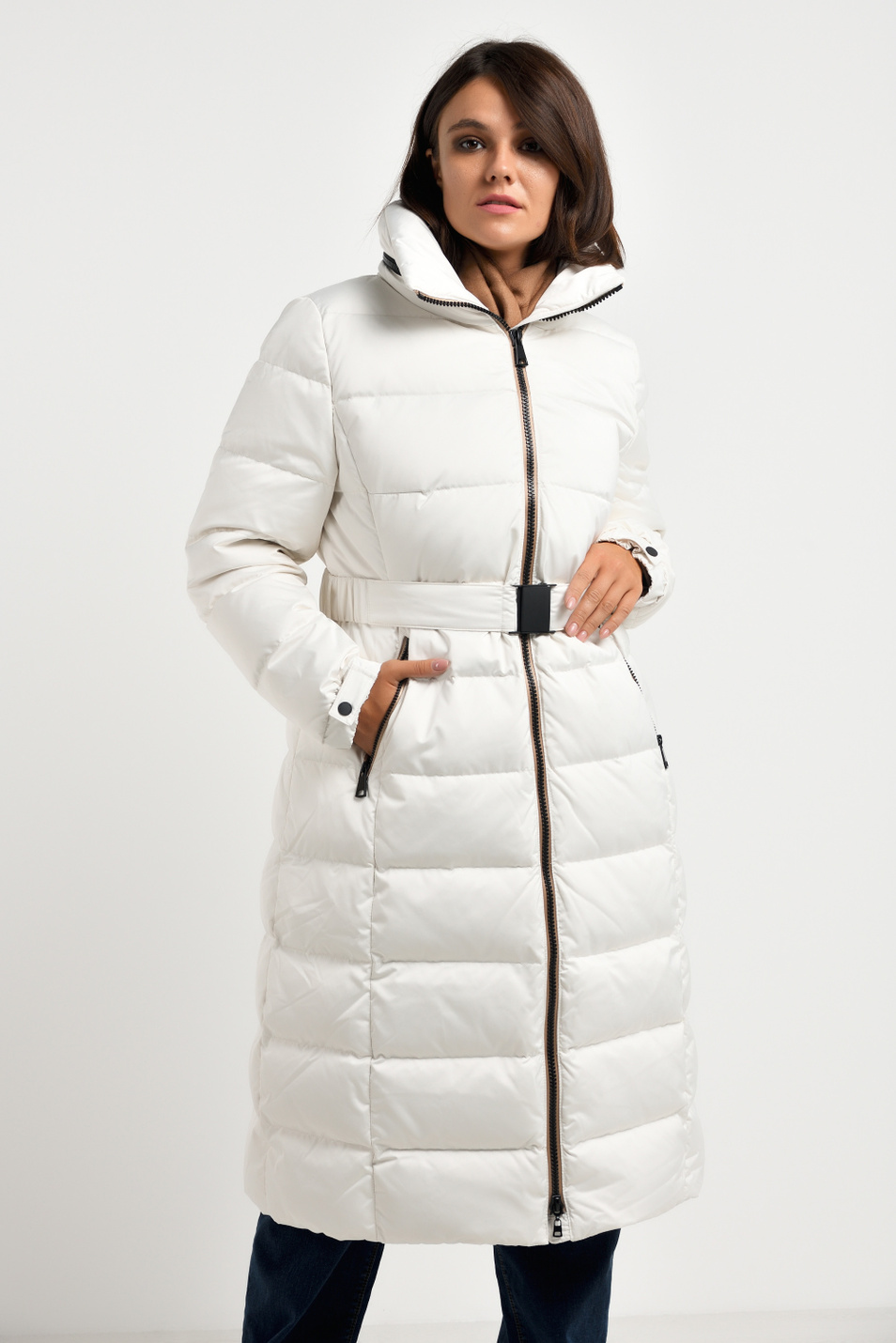 Женский Gerry Weber Пальто стеганое с потайным капюшоном (цвет ), артикул 450203-31115 | Фото 1