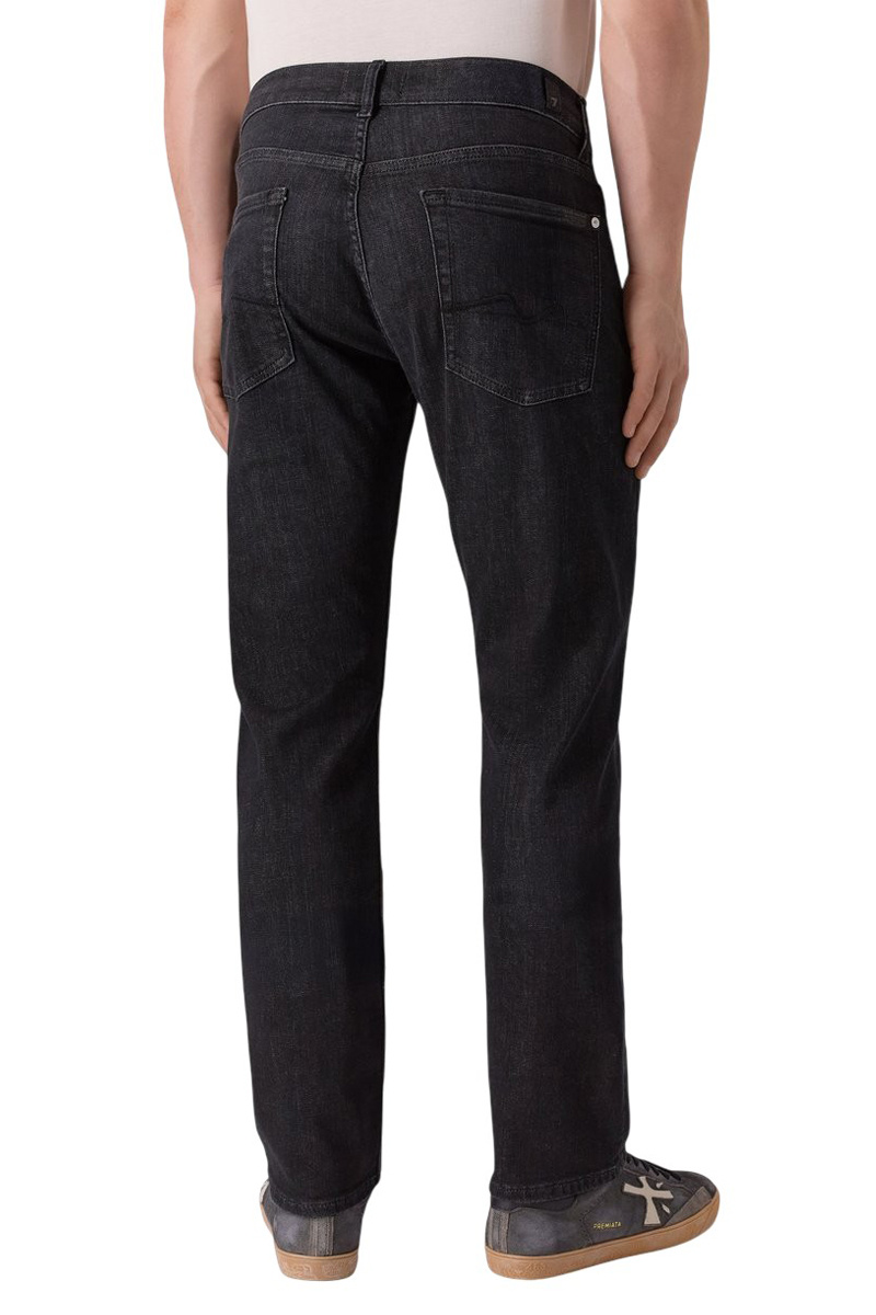 Джинсы из эластичного хлопка|Основной цвет:Черный Мужской 7 for all Mankind Джинсы из эластичного хлопка (цвет ), артикул 7TE70C34 | Фото 5