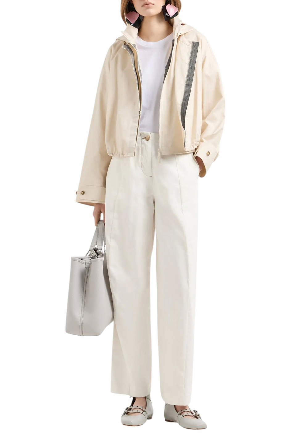 Женский Emporio Armani Футболка с логотипом (цвет ), артикул EW000903-AF12597 | Фото 2