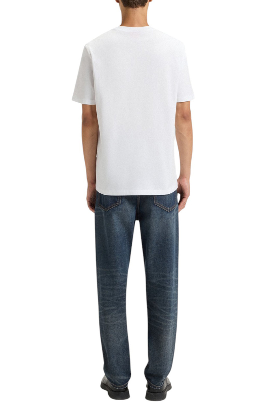 Мужской HUGO Футболка Diwom из хлопка (цвет ), артикул 50548565 | Фото 4