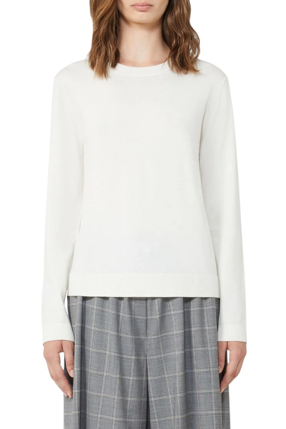 Женский Weekend Max Mara Джемпер SICILIA из шелка и шерсти (цвет ), артикул 2525366082 | Фото 4