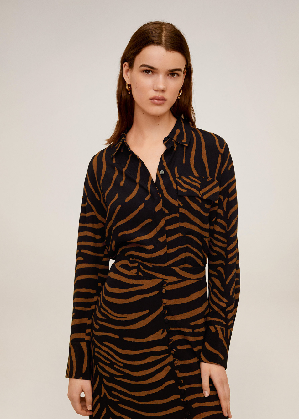 Женский Mango Рубашка TIGER (цвет ), артикул 67064765 | Фото 1