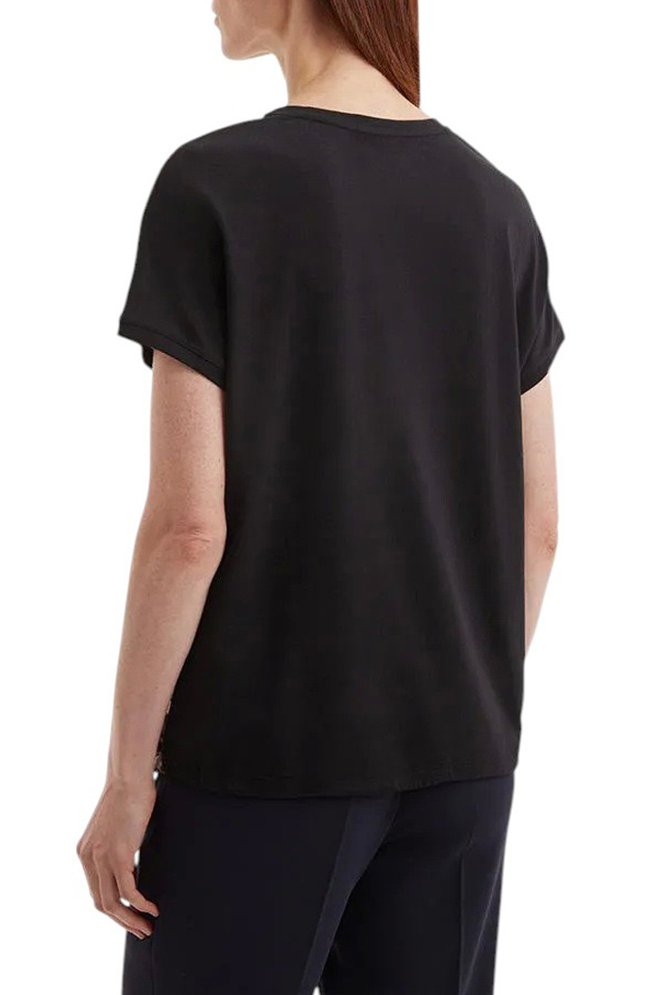 Футболка из смесового хлопка|Основной цвет:Разноцветный Женский Gerry Weber Футболка из смесового хлопка (цвет ), артикул 570246-35027 | Фото 5