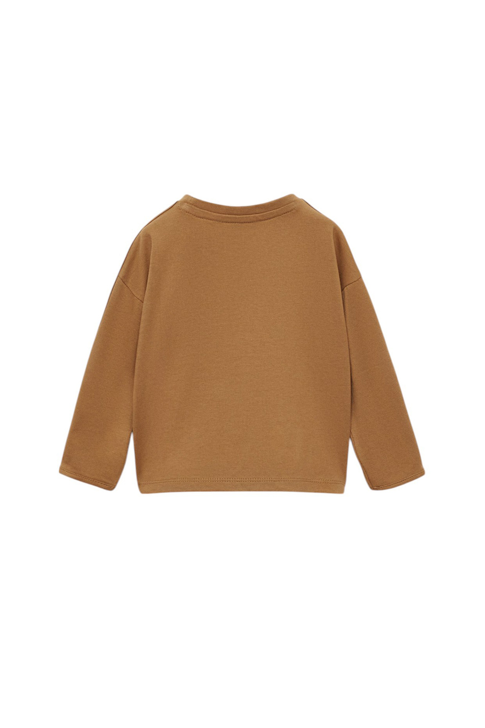 Мальчикам Mango Kids Лонгслив HUNTER из хлопка (цвет ), артикул 87090636 | Фото 2