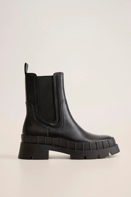 Женский Mango Ботинки из натуральной кожи RAIN (цвет ), артикул 77005132 | Фото 1