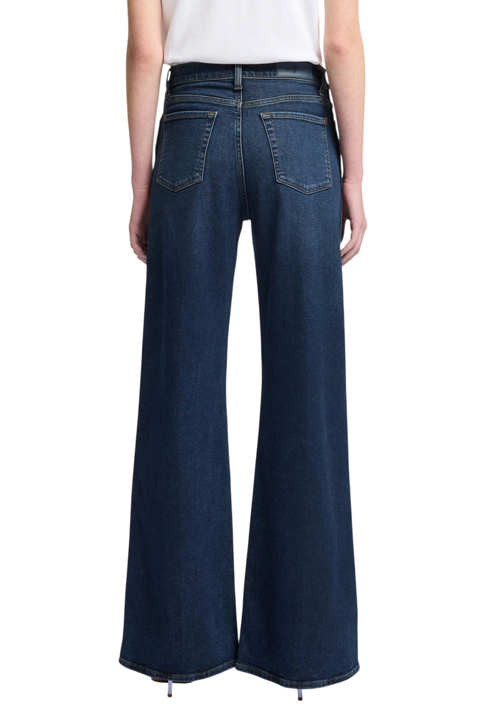 Женский 7 for all Mankind Джинсы из эластичного хлопка (цвет ), артикул 7U66SA91 | Фото 4