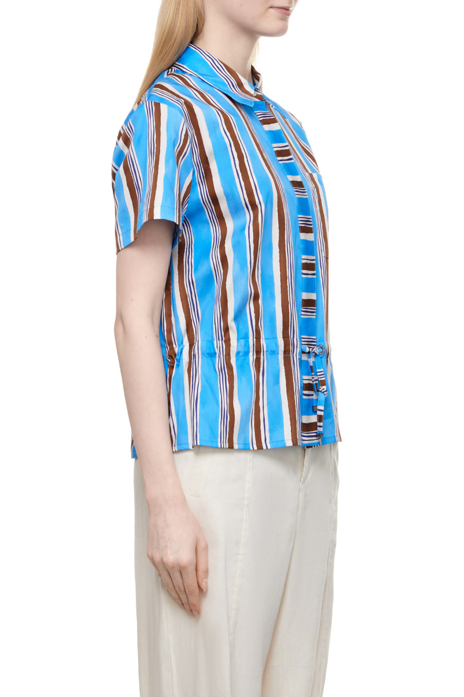 Женский Bogner Рубашка DAPHNA из эластичного хлопка с кулиской (цвет ), артикул 56038969 | Фото 3