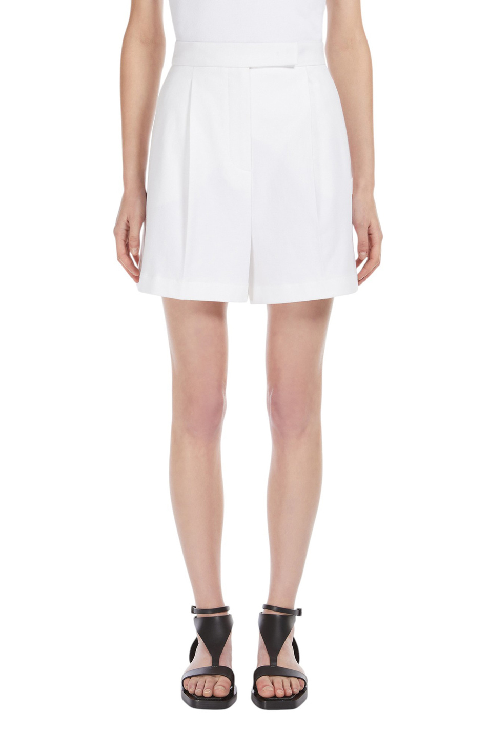 Женский Max Mara Шорты AMBURGO1234 из эластичного хлопка (цвет ), артикул 2511141043 | Фото 3