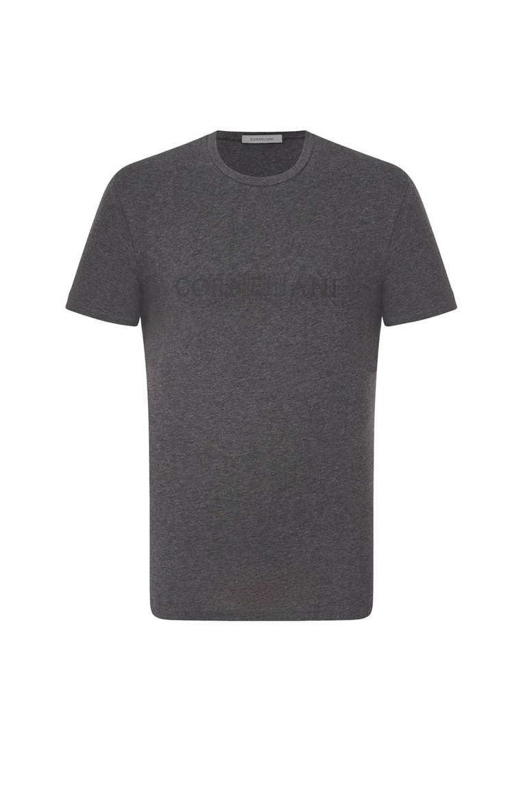 Мужской Corneliani Футболка с логотипом (цвет ), артикул 26G582-2625019 | Фото 1