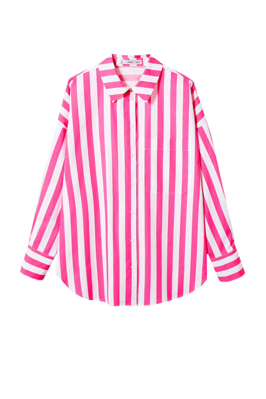 Рубашка KODAK в полоску|Основной цвет:Розовый|Артикул:47075852 | Фото 1