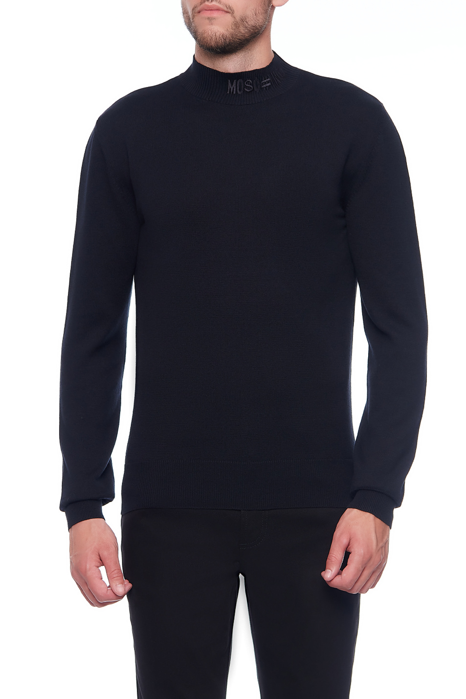 Moschino Пуловер из смесового хлопка с добавлением кашемира (цвет ), артикул A0909-7002 | Фото 1
