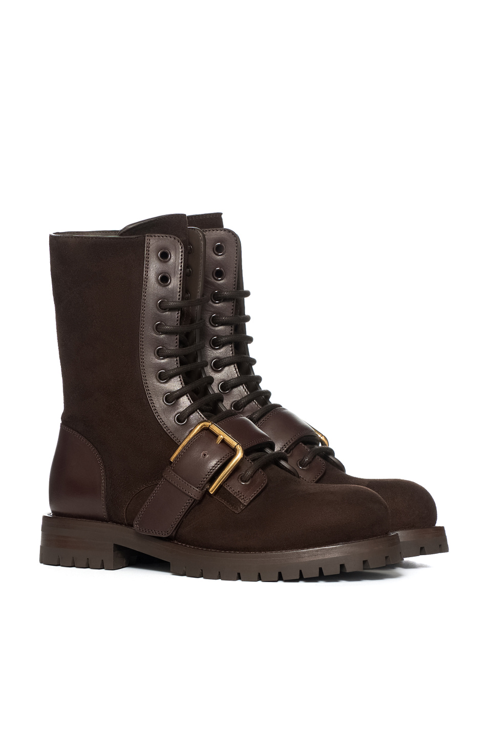 Женский Dolce & Gabbana Ботинки из натуральной замши (цвет ), артикул CT1127-A3S76 | Фото 2