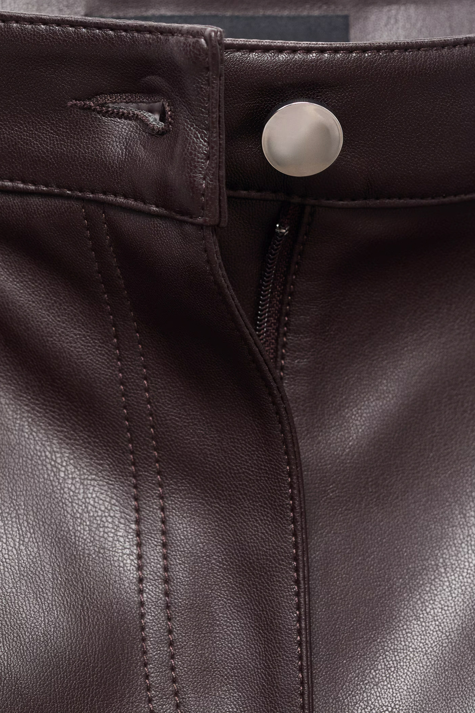 Женский Mango Брюки CONNIE из искусственной кожи (цвет ), артикул 17045975 | Фото 5