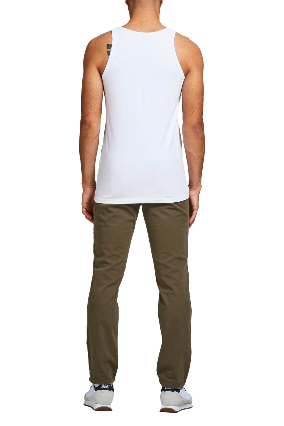 Мужской Jack & Jones Футболка из эластичного хлопка (цвет ), артикул 12074784 | Фото 3