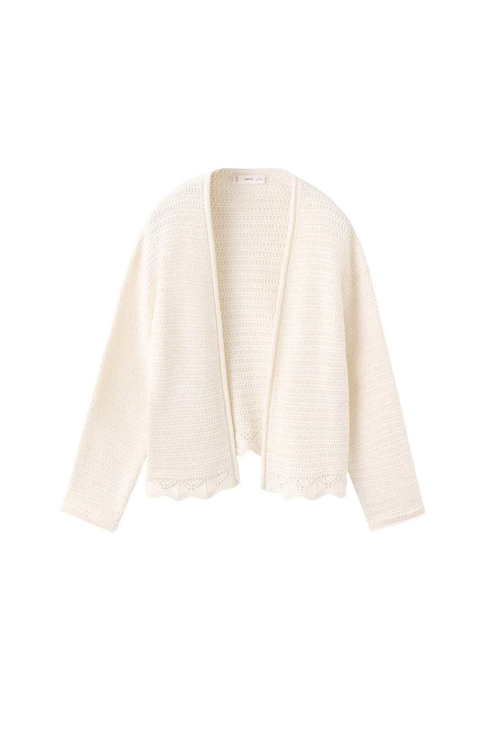 Девочкам Mango Kids Кардиган FARAHC из хлопка (цвет ), артикул 27066351 | Фото 1