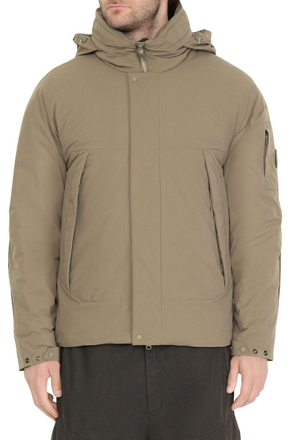 Куртка Pro-Tek PrimaLoft с фирменной линзой|Основной цвет:Бежевый Мужской C.P. Company Куртка Pro-Tek PrimaLoft с фирменной линзой (цвет ), артикул 21CMOW007A110264A | Фото 4