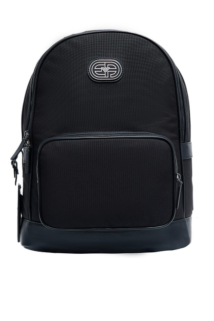 Текстильный рюкзак|Основной цвет:Черный|Артикул:Y4O315-Y075J | Фото 1