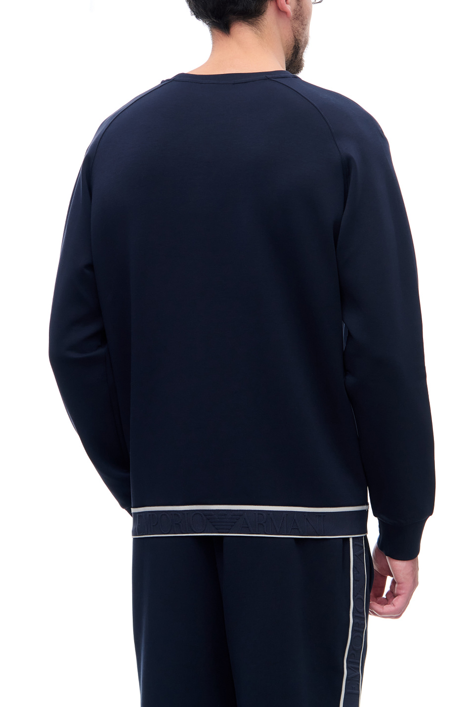 Мужской Emporio Armani Свитшот с логотипом на груди (цвет ), артикул 6K1M74-1JHSZ | Фото 4