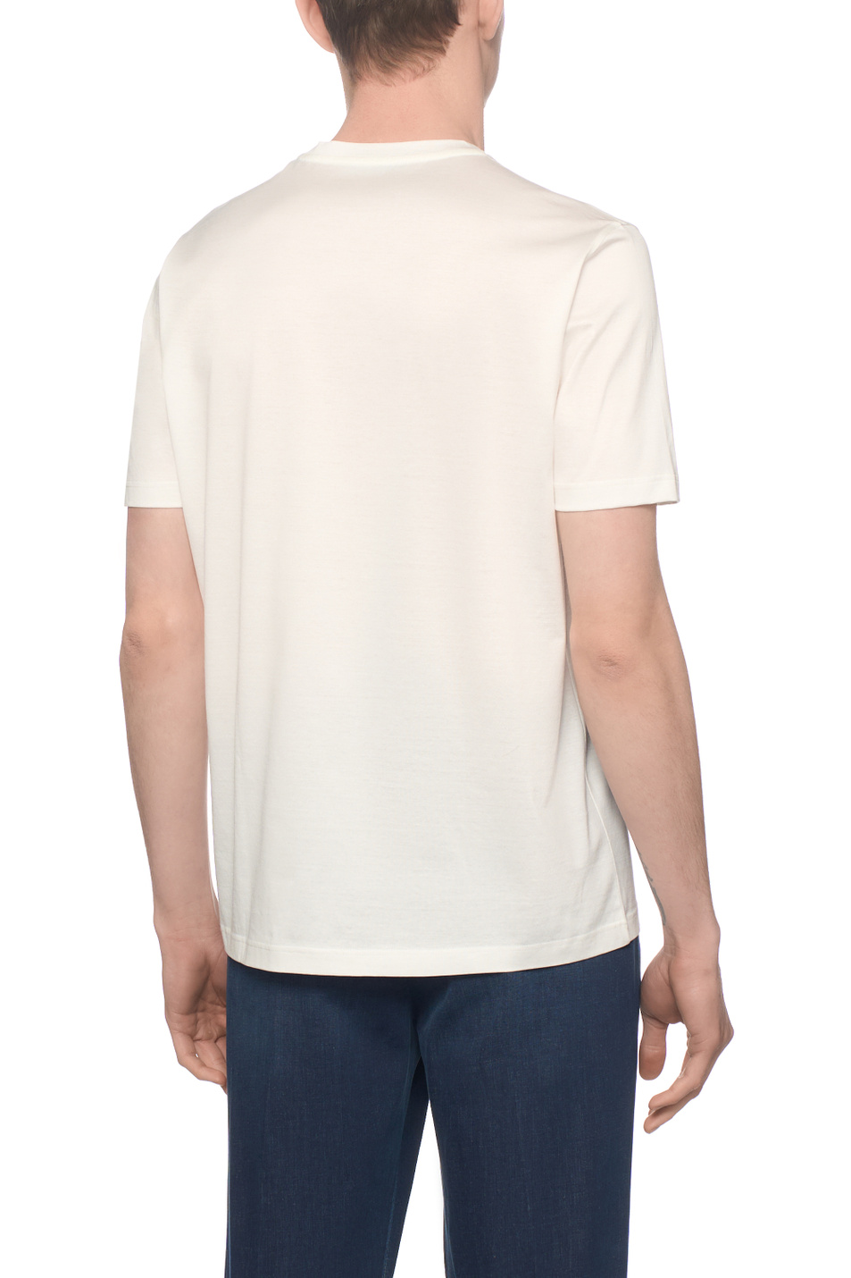 Мужской Corneliani Футболка из хлопка (цвет ), артикул 27G500-2725000 | Фото 5