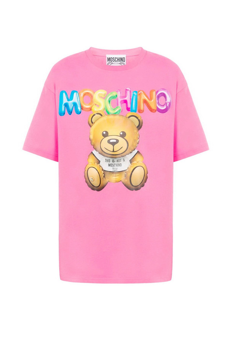 Женский Moschino Футболка из натурального хлопка с принтом (цвет ), артикул V0701-0441 | Фото 1