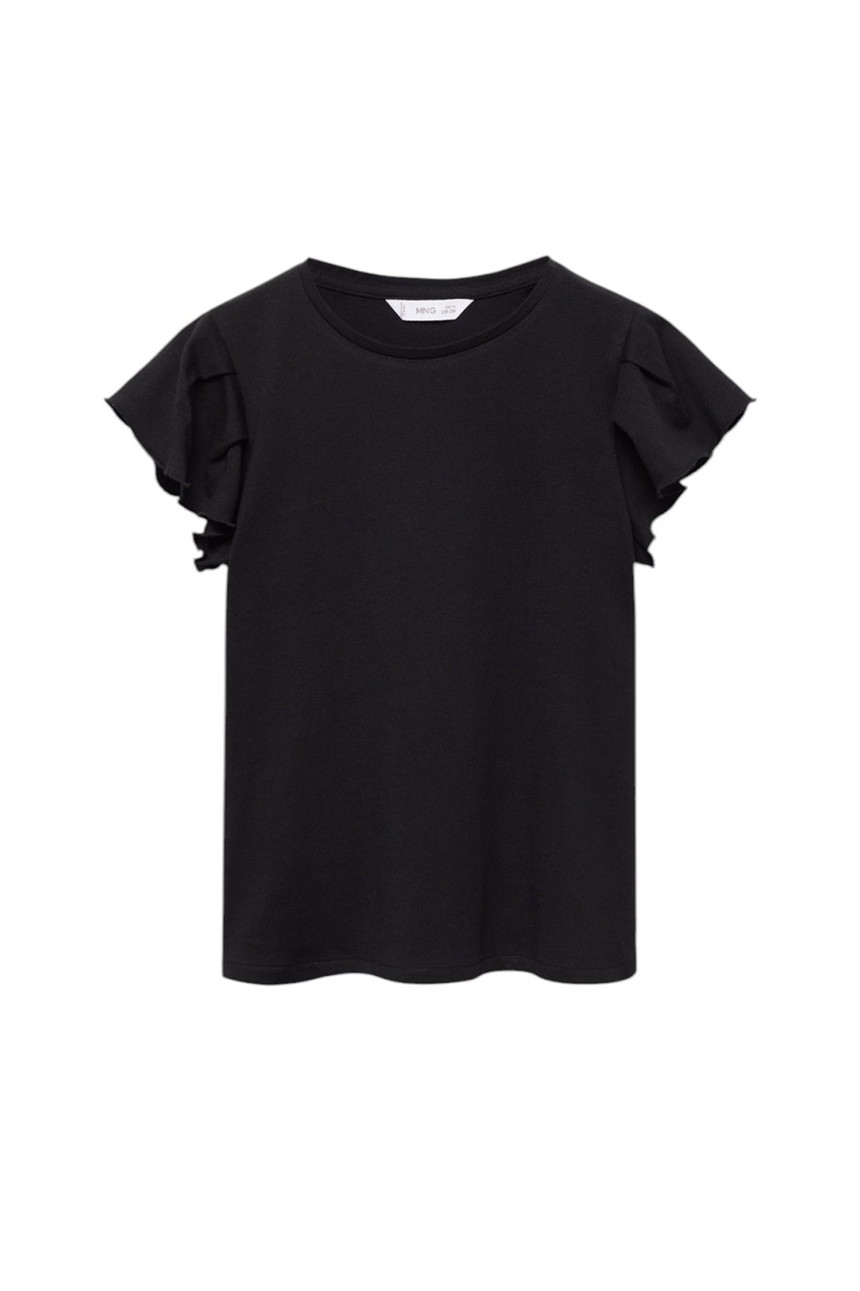 Девочкам Mango Kids Футболка SOFT из хлопка (цвет ), артикул 87044800 | Фото 1